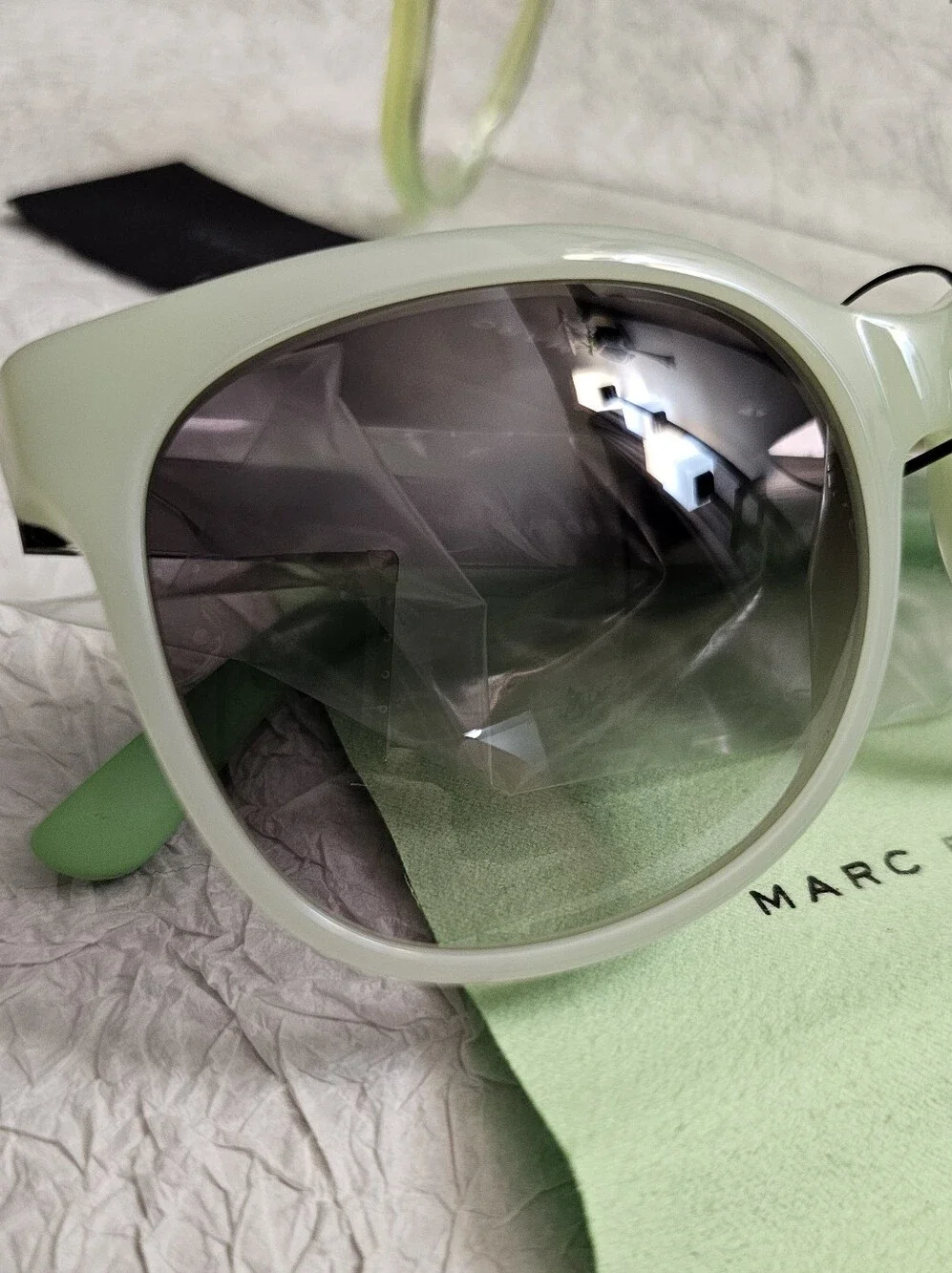 Marc Jacobs MMJ409 Opal Green Mirror Shaded Womens  display picture 3